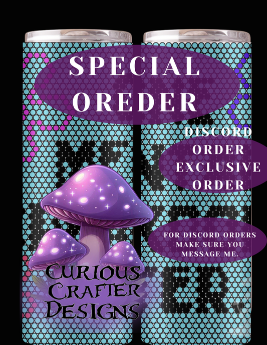 Discord Special Order Tumblers