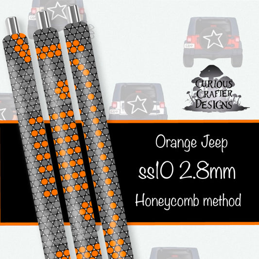 Orange Jeep